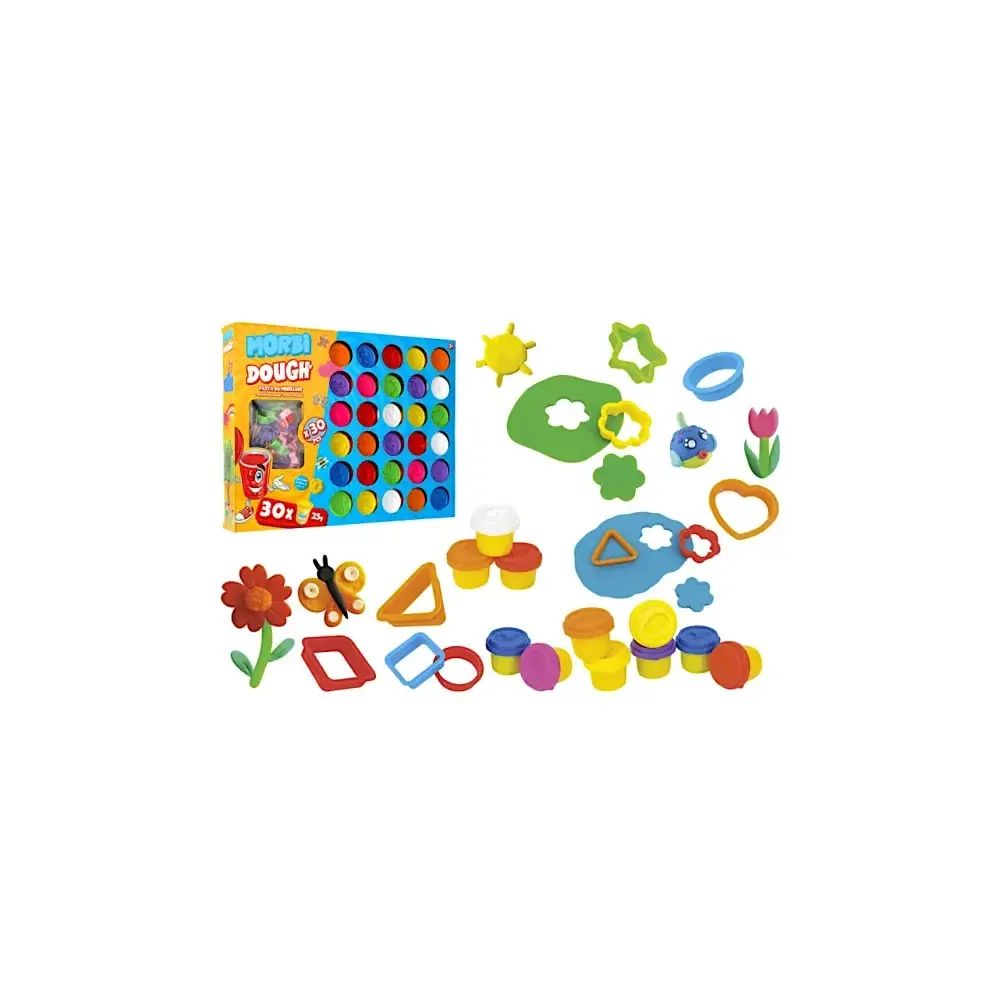 Morbidough 30 Colori con Accessori Globo