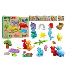 Morbidough Sirene del Mare con 3 Tubetti e Formine Globo