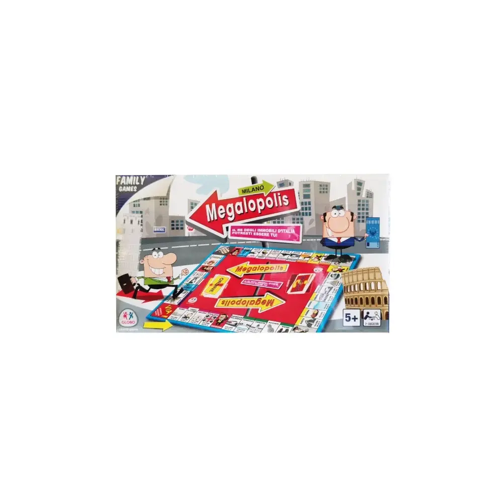 Megalopolis Gioco da Tavolo Family Games Globo