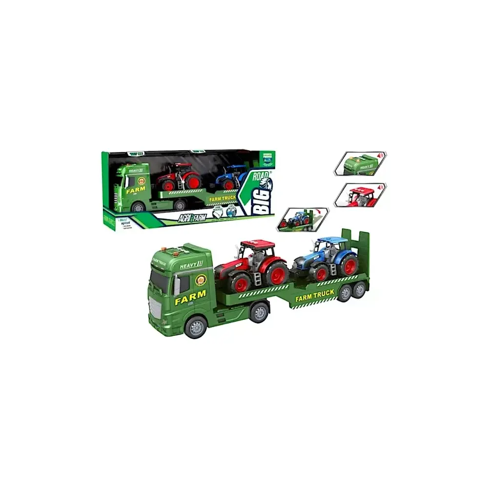 Camion Big Road a Frizione con Rimorchio Globo