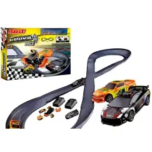 Pista Crash Spidko 190x60 cm con 2 Auto Globo