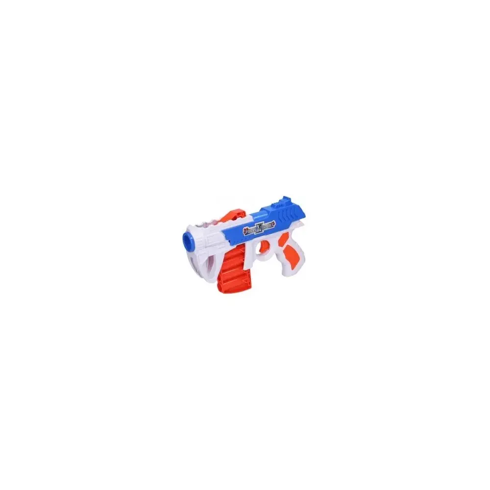 Pistola con Bersaglio e Proiettili in Gomma Morbida WToy