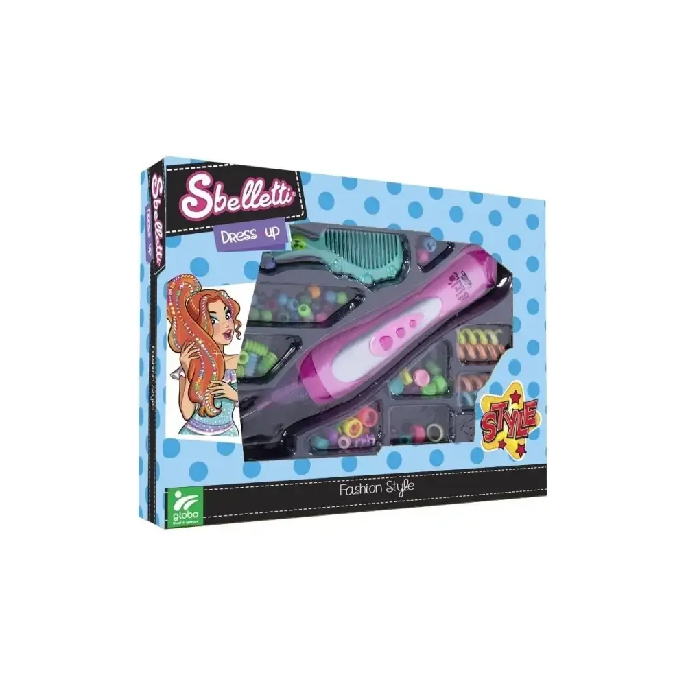 Set Crea Trecce con Perline Sbelletti Globo