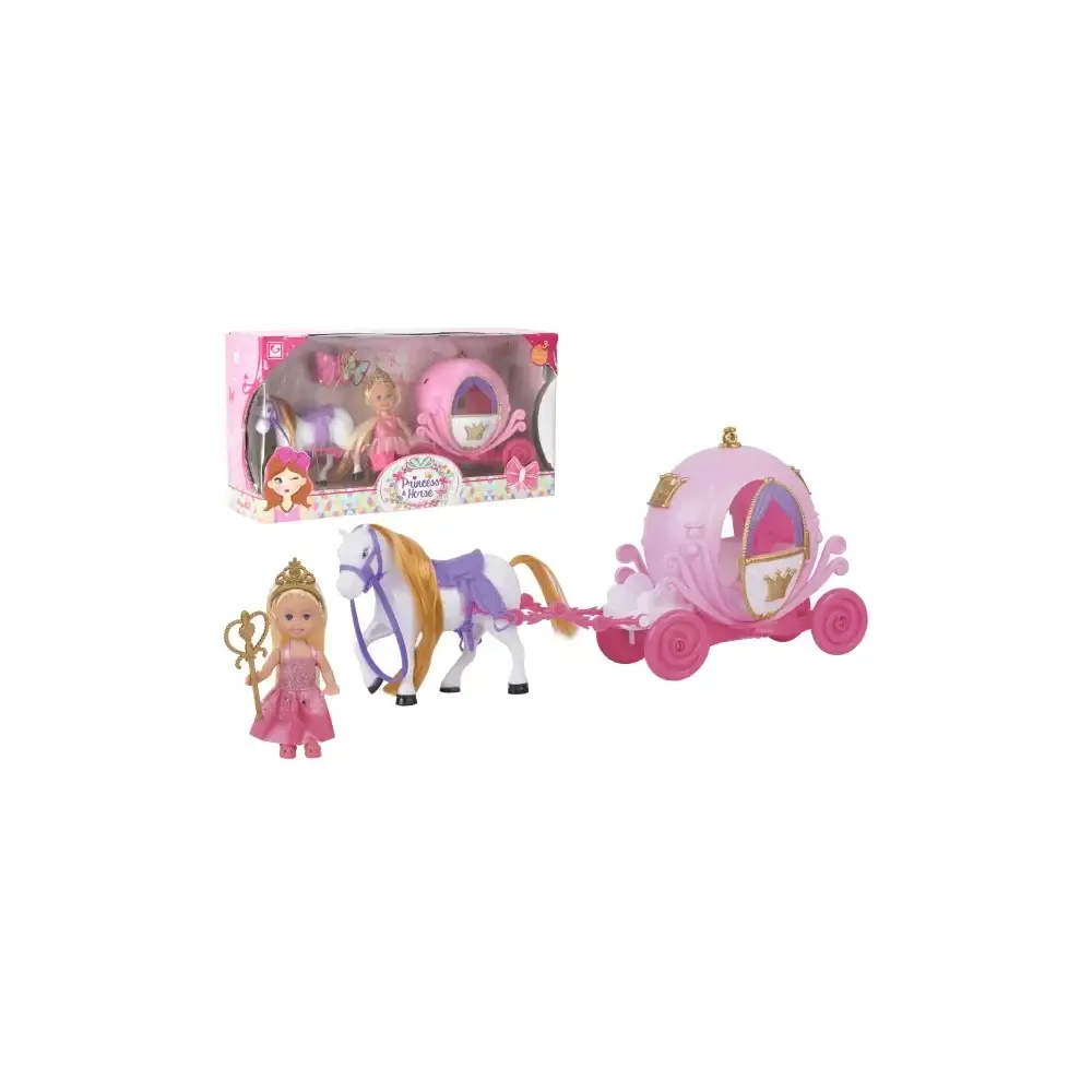 Camy Principessa con Carrozza e Cavallo Globo
