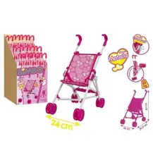 Passeggino per Bambole in Metallo 36x50x24 cm Globo