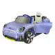 Auto Elettrica Mini Aceman Rosa 12V con Telecomando Globo
