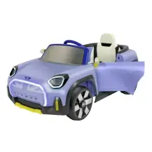 Auto Elettrica Mini Aceman Rosa 12V con Telecomando Globo