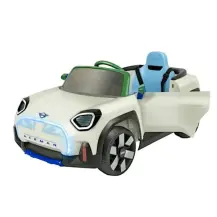 Auto Elettrica Mini Aceman Bianca 12V con Telecomando Bluetooth Globo
