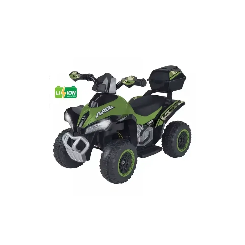Quad Elettrico Verde 8V con Bluetooth Globo