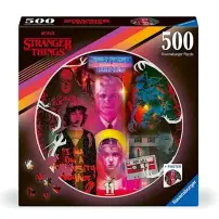 Stranger Things Puzzle 500 Pezzi Rotondo Ravensburger