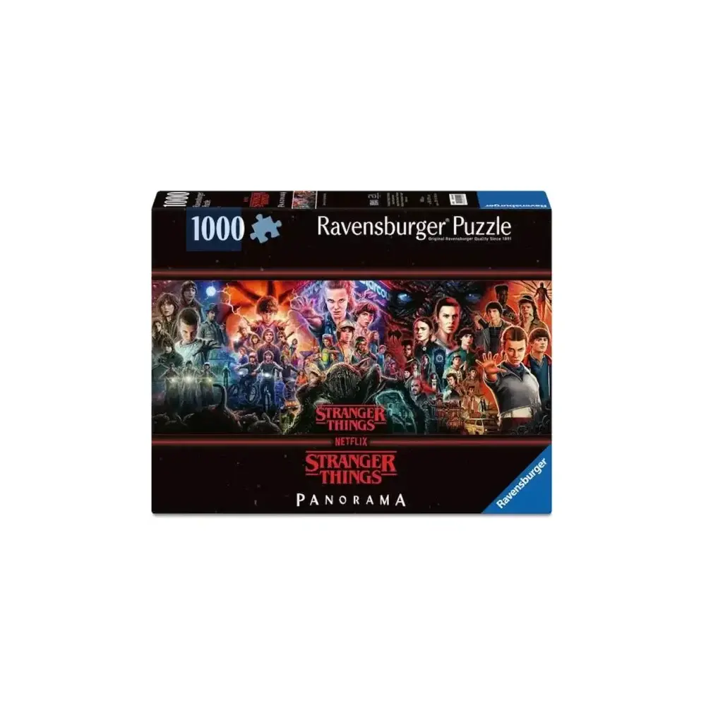 Stranger Things Puzzle 1000 Pezzi Panorama Ravensburger