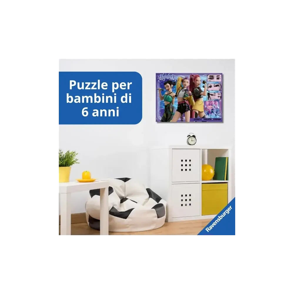 Puzzle Kpop Demo Hunter 100 Pezzi XXL Pavimento Ravensburger