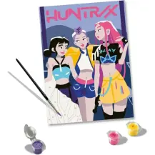 CreArt KPop Demon Hunters Dipingere con i Numeri Kit Ravensburger