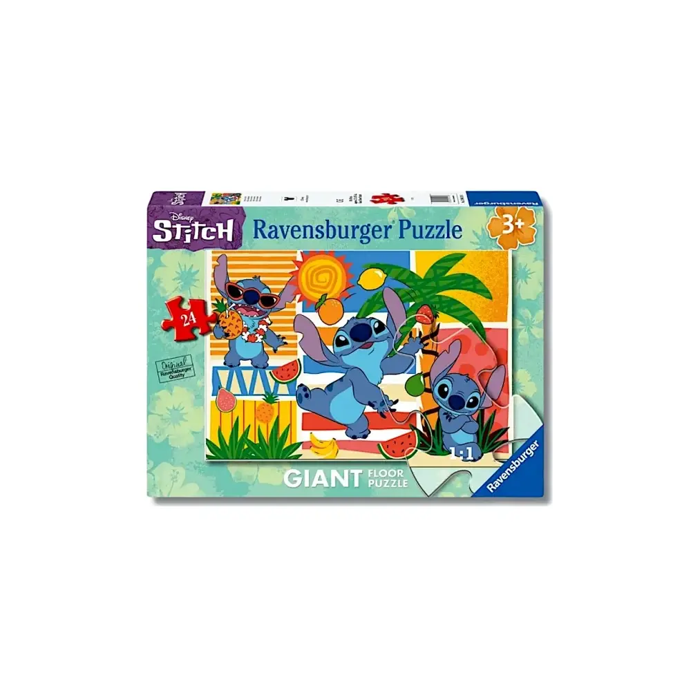 Disney Stitch Giant 24 Pezzi 70x50 Cm Ravensburger