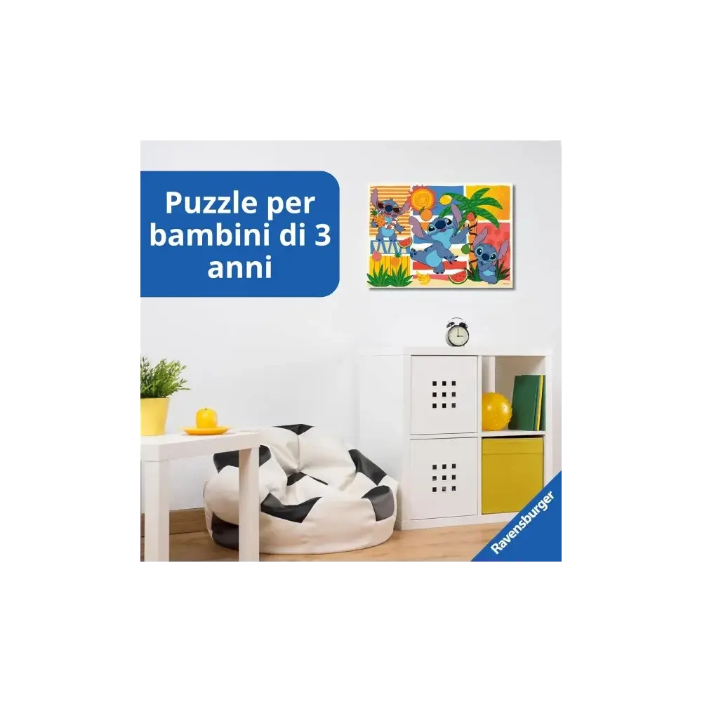 Disney Stitch Giant 24 Pezzi 70x50 Cm Ravensburger