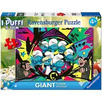 Puzzle Puffi Floor Puzzle Gigante da Pavimento 60 Pezzi Ravensburger