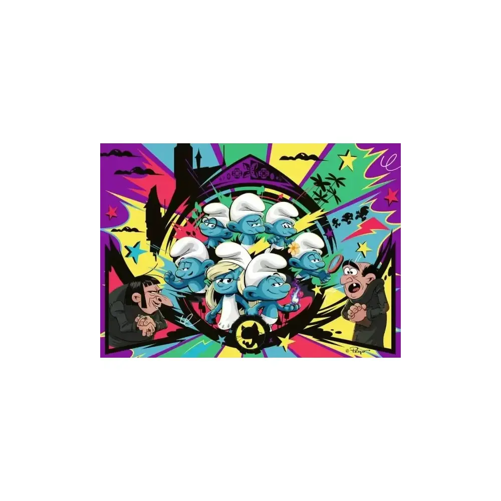 Puzzle Puffi Floor Puzzle Gigante da Pavimento 60 Pezzi Ravensburger