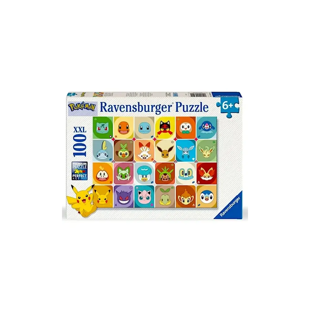 Pokemon Puzzle XXL 100 Pezzi Ravensburger