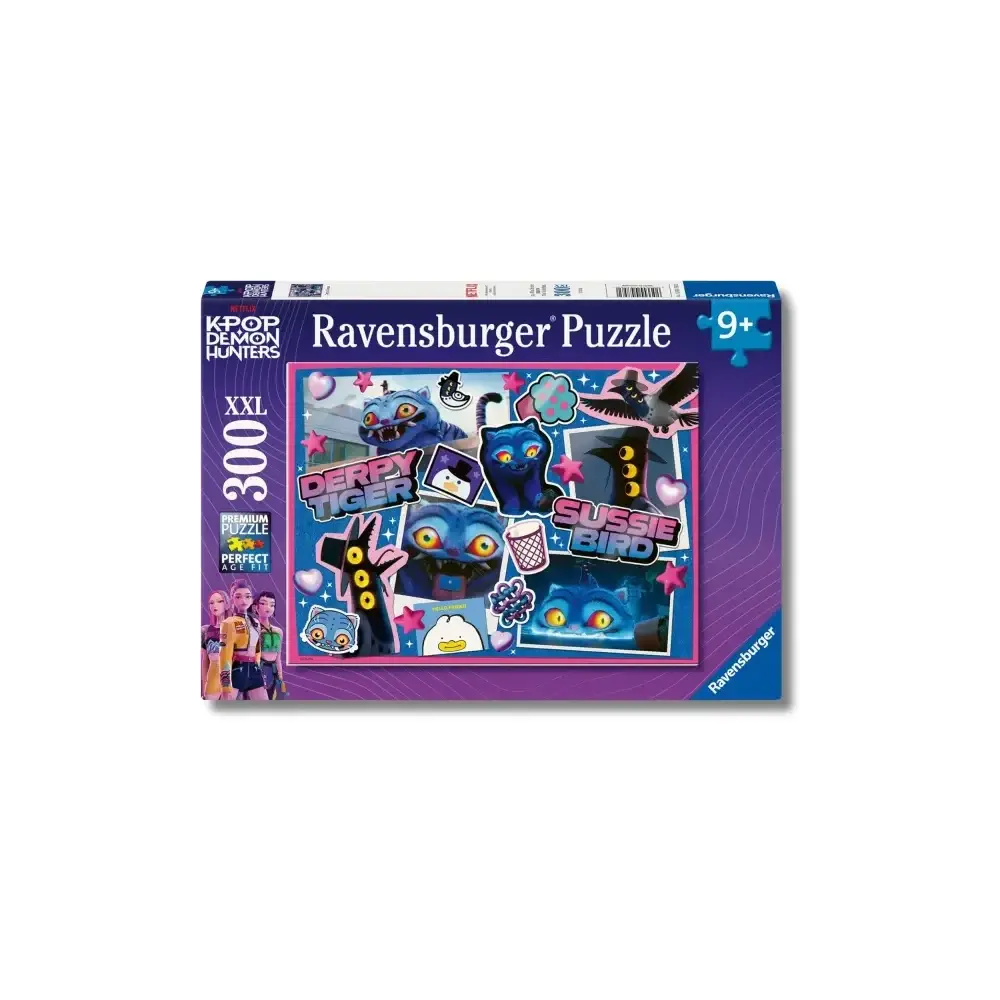 Puzzle 300 Pezzi XXL K-Pop Demon Hunters 49x36 Cm Ravensburger