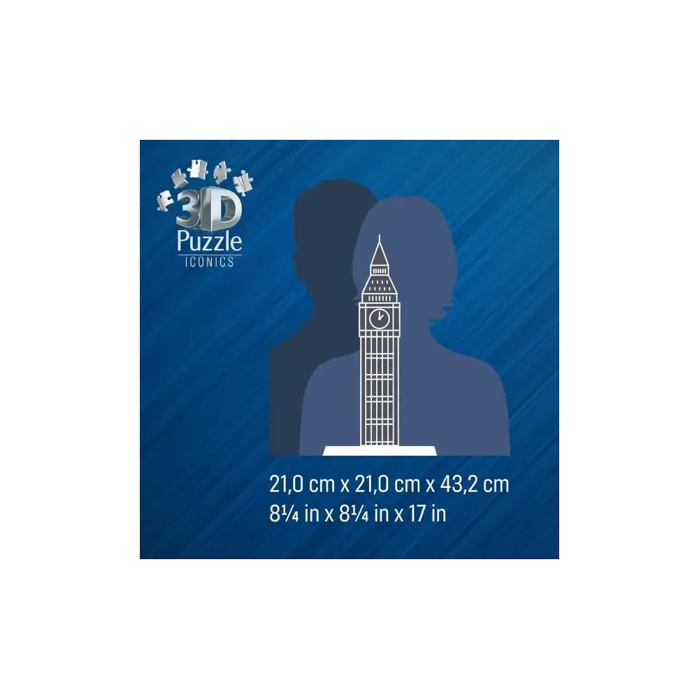 Puzzle 3D Big Ben 235 Pezzi con LED Ravensburger