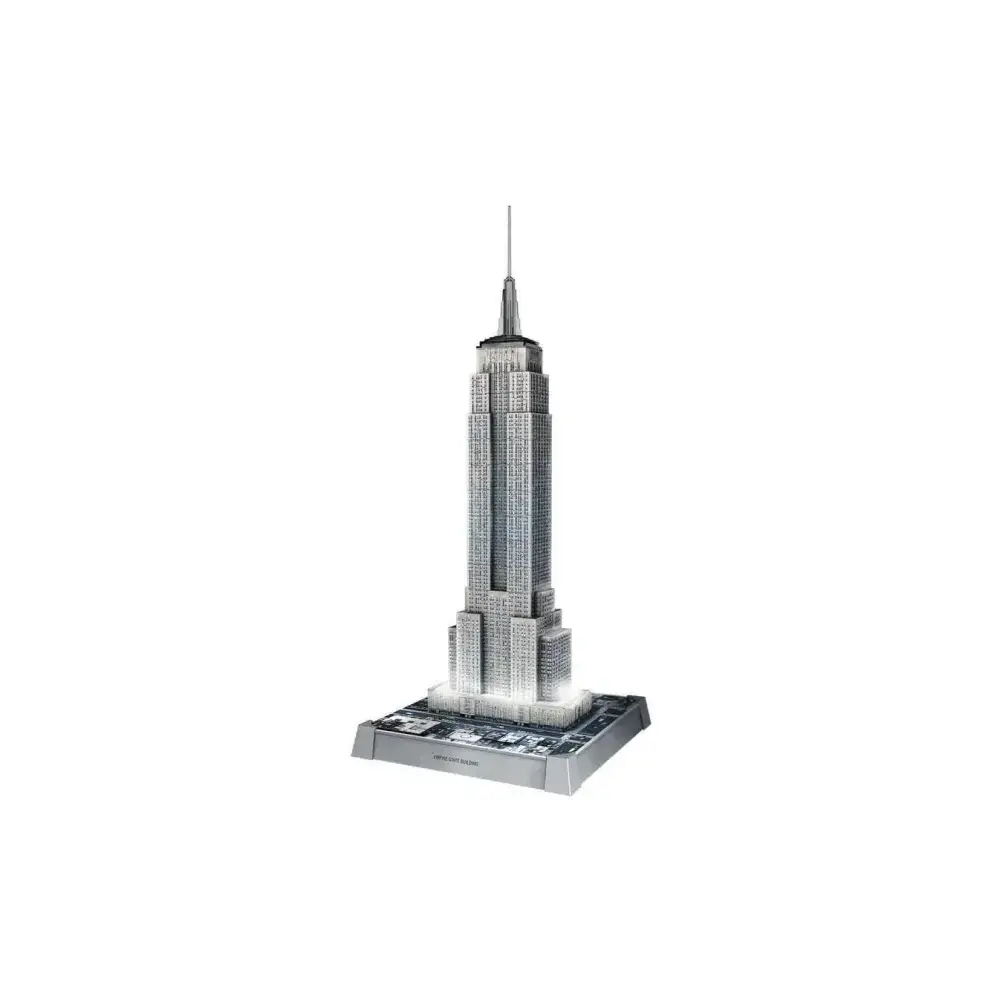 Puzzle 3D Empire State Building 241 Pezzi con LED Modello Ravensburger