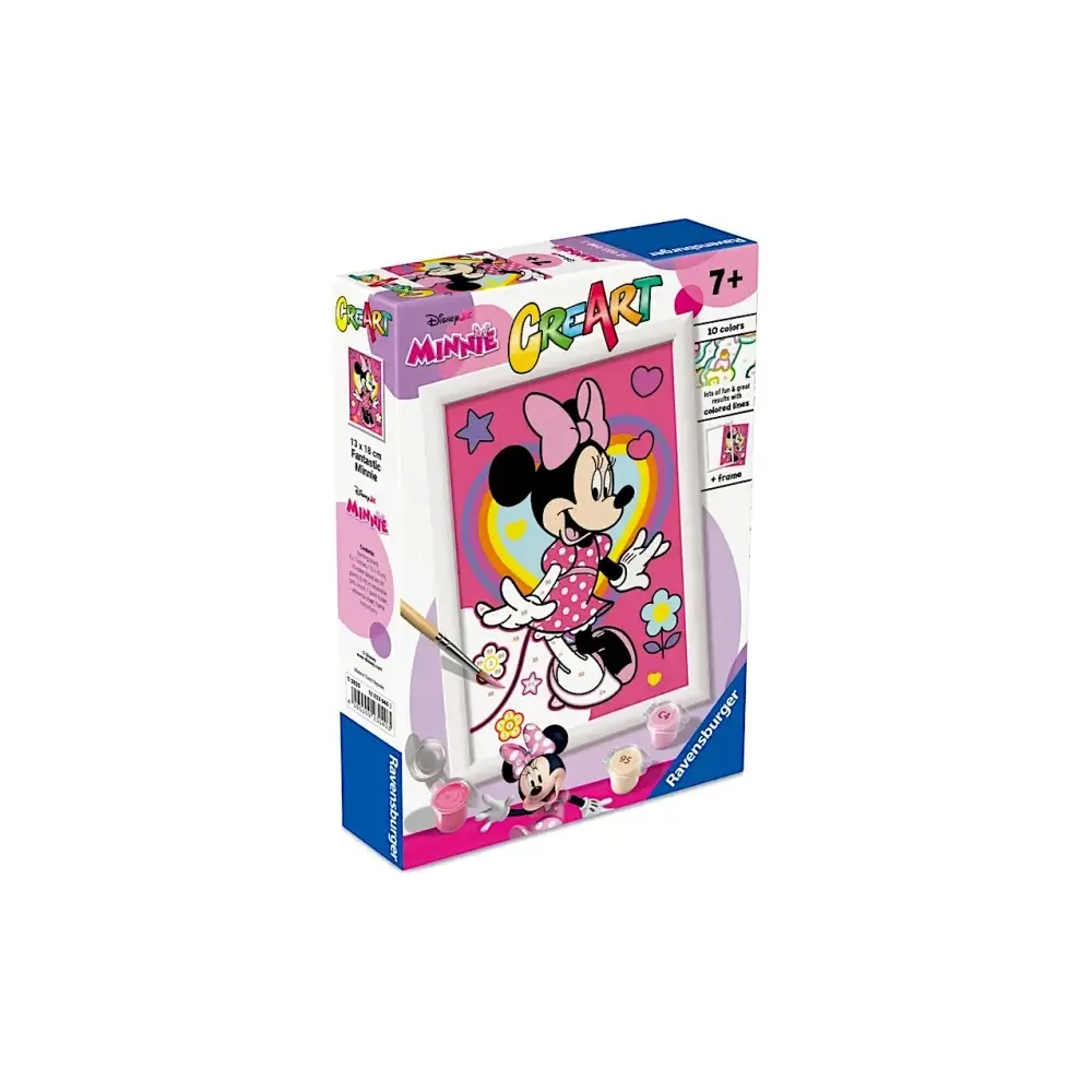 CreArt Minnie Kit Pittura 13x18 Cm Ravensburger