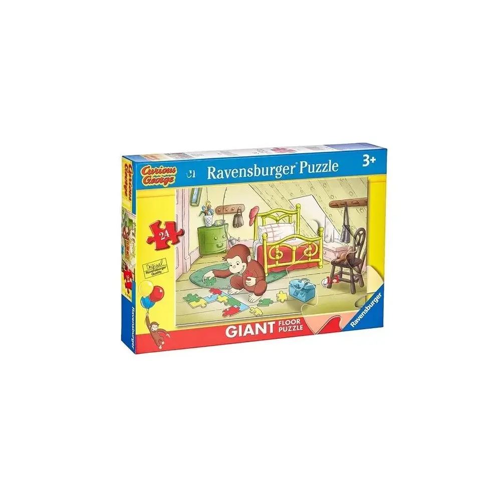 Curious George Maxipuzzle 24 Pezzi Ravensburger