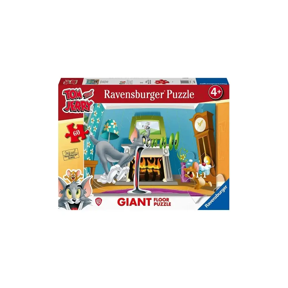 Tom Jerry Maxipuzzle 60 Pezzi Ravensburger