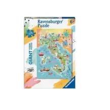 Maxipuzzle Mappa Dell'italia 125 Pezzi Ravensburger