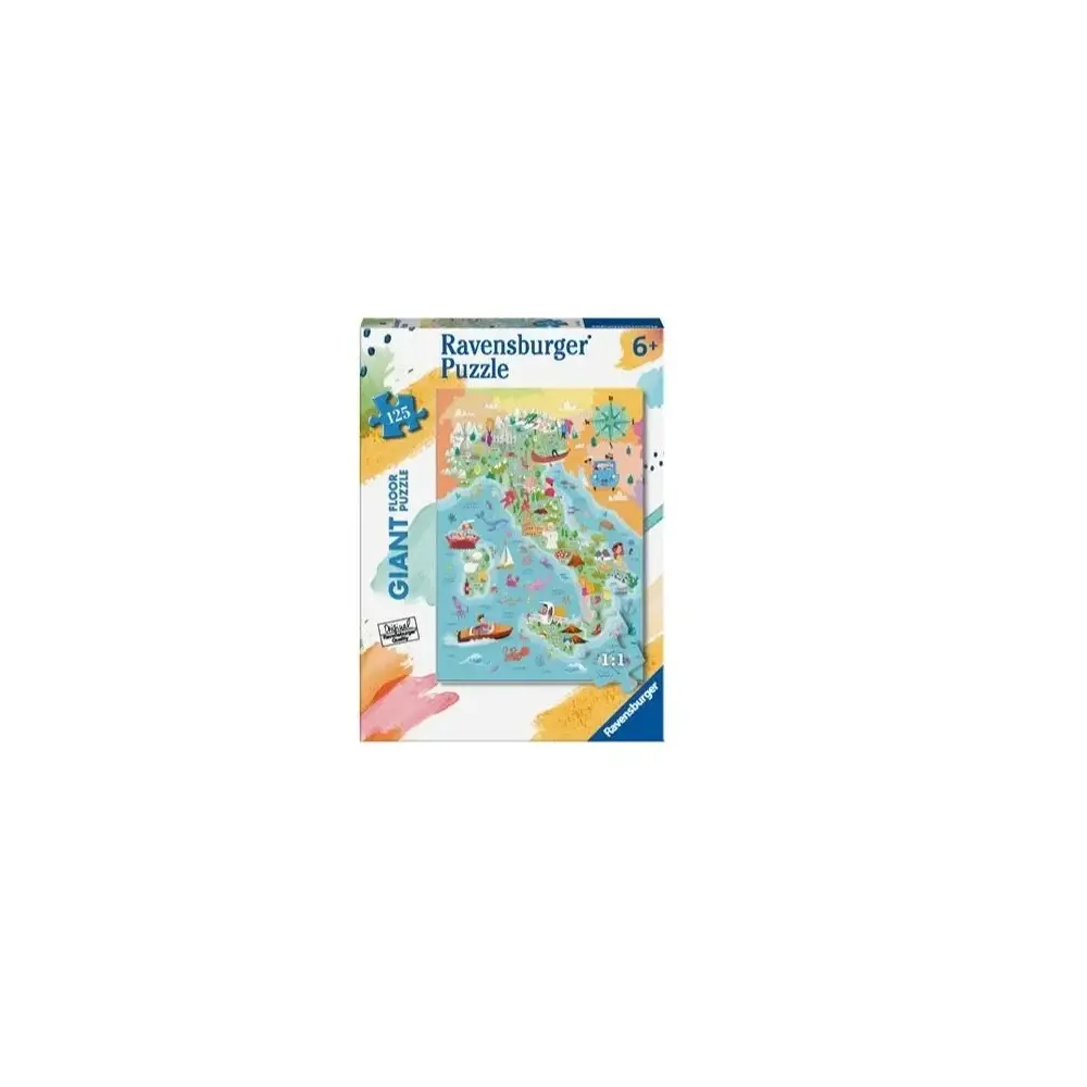 Maxipuzzle Mappa Dell'italia 125 Pezzi Ravensburger