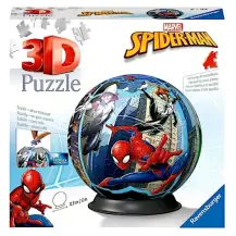Puzzle 3D Ball Marvel Spider-Man 73 Pezzi Ravensburger