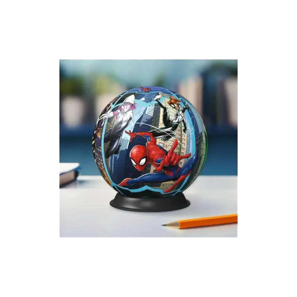Puzzle 3D Ball Marvel Spider-Man 73 Pezzi Ravensburger
