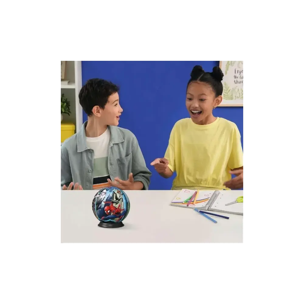 Puzzle 3D Ball Marvel Spider-Man 73 Pezzi Ravensburger