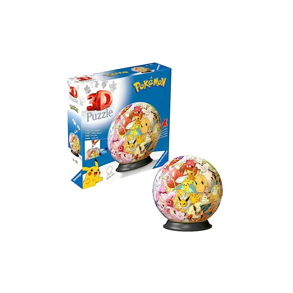 Pokemon Puzzle 3D 73 Pezzi Ravensburger
