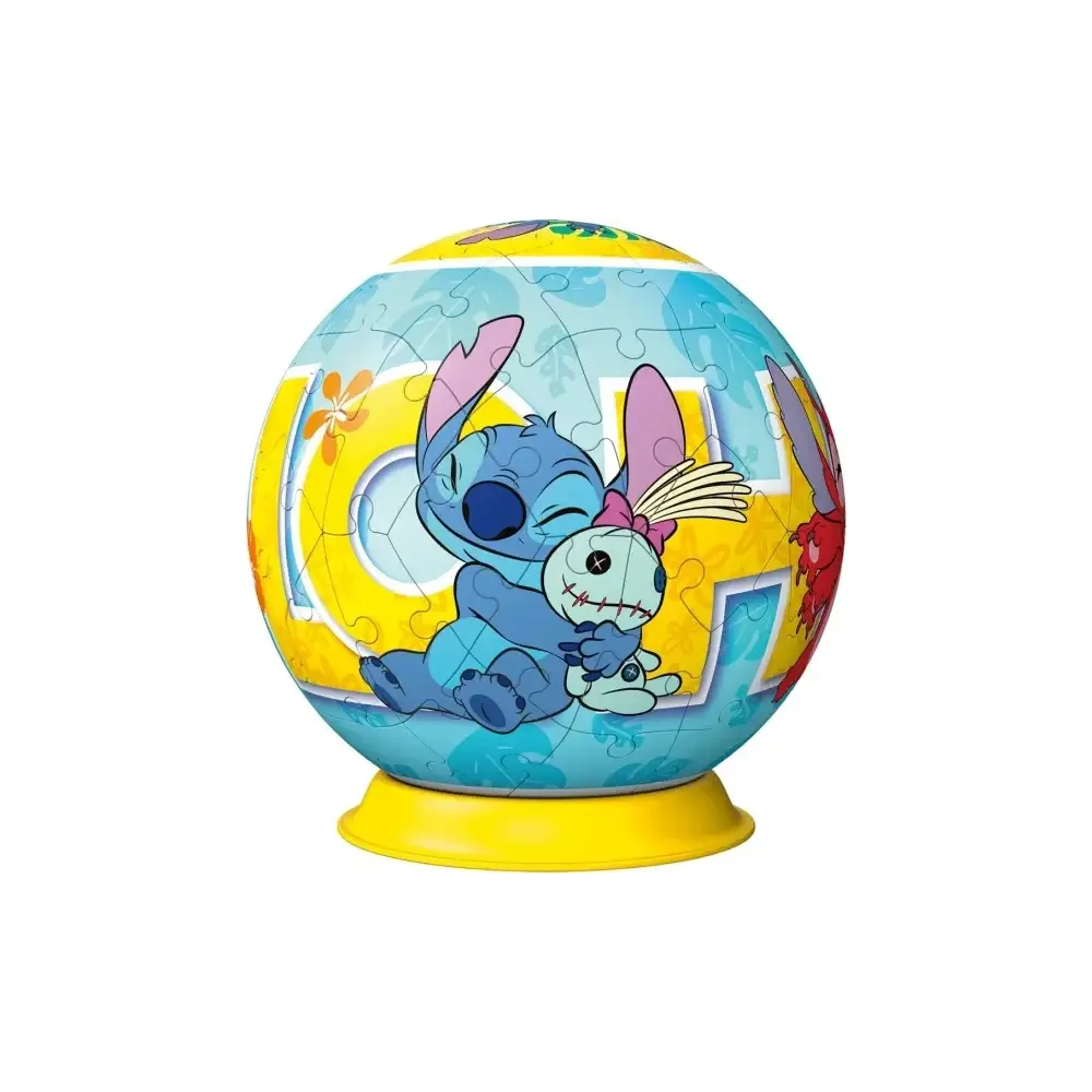 Puzzle 3D Sferico Disney Stitch 73 Pezzi Ravensburger