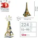 Puzzle 3D Tour Eiffel Modellismo 216 Pezzi e Adulti Ravensburger