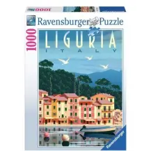 Puzzle 1000 Pezzi Cartolina Dalla Liguria Ravensburger