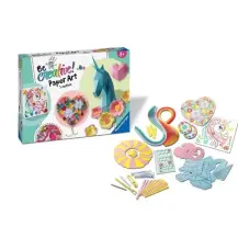 Be Creative Paper Art Fiori e Unicorni Ravensburger