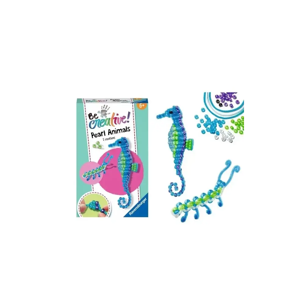 Be Creative Pearl Animals Cavalluccio Marino Ravensburger