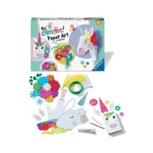 Be Creative Paper Art Fiori e Unicorni Ravensburger