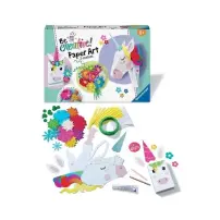 Be Creative Paper Art Fiori e Unicorni Ravensburger