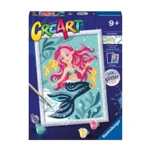 Creart 18x24 Sirena Scintillante Ravensburger