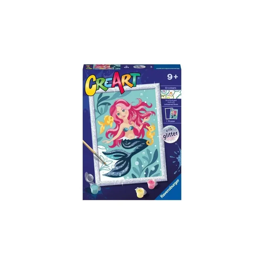 Creart 18x24 Sirena Scintillante Ravensburger