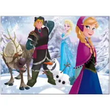 Disney Puzzle Df Maxi Floor 35 Frozen Playing On The Ice Lisciani