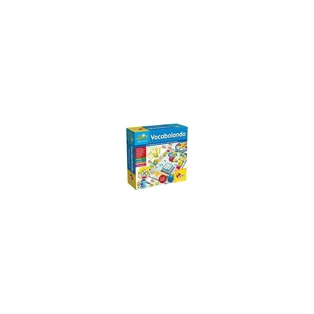 Vocabolando Piccolo Genio Giochi Educativi Gioco di Percorso Lisciani