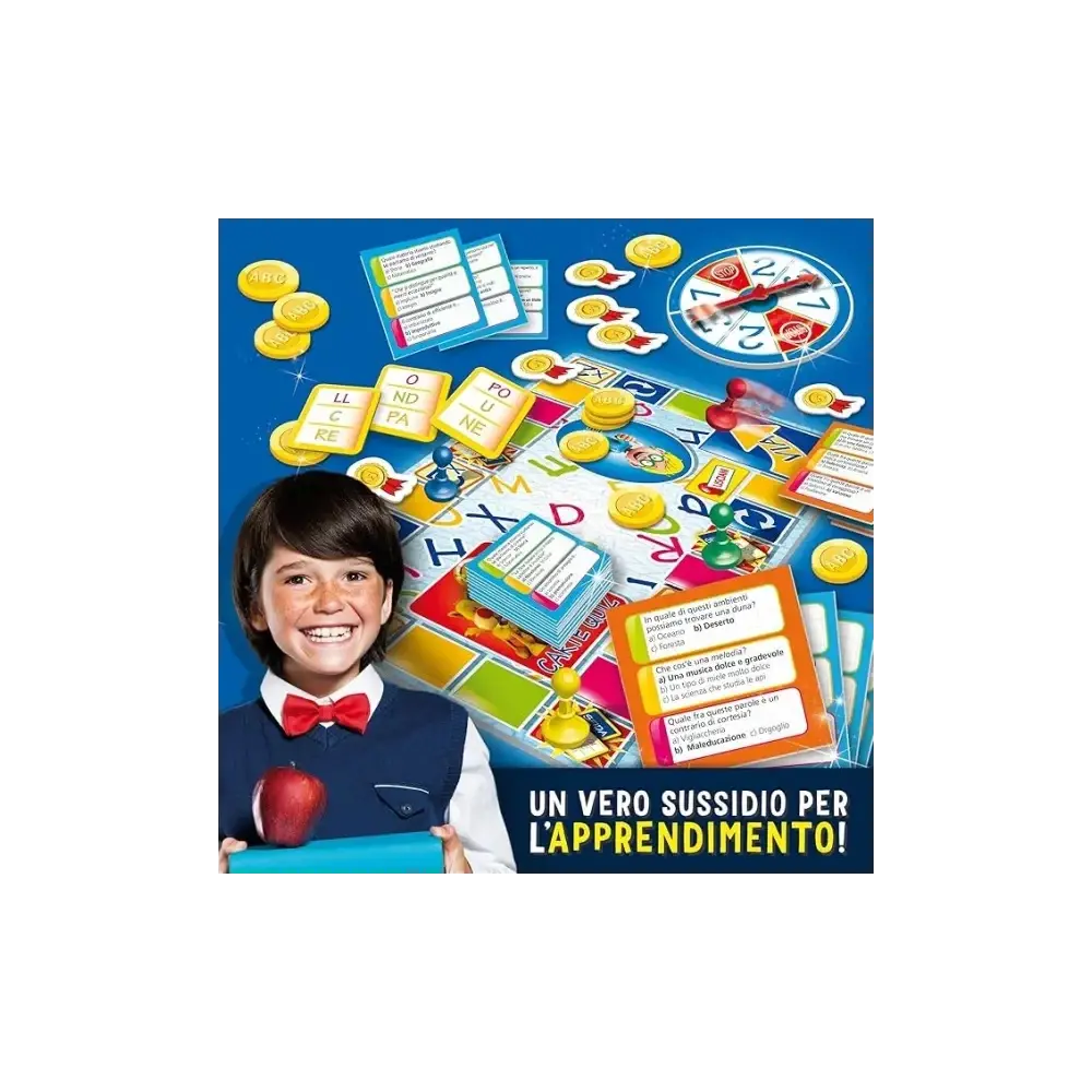 Vocabolando Piccolo Genio Giochi Educativi Gioco di Percorso Lisciani