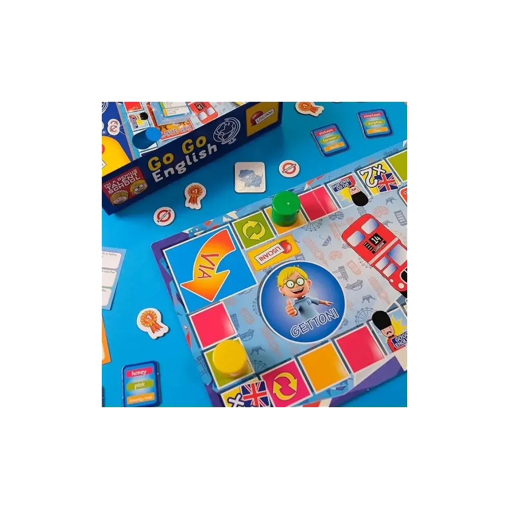 Piccolo Genio Talent School Go-Go English Minigiochi Lisciani