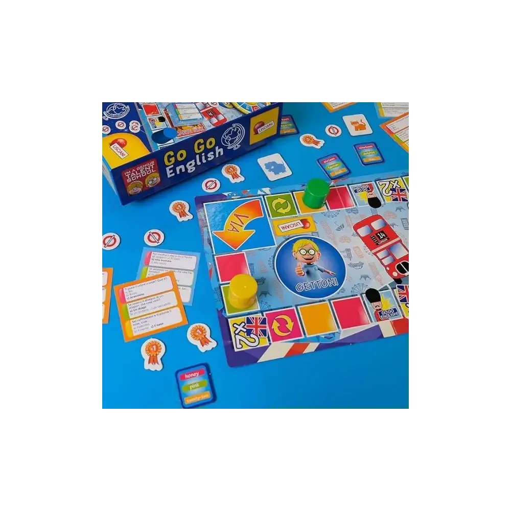 Piccolo Genio Talent School Go-Go English Minigiochi Lisciani