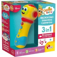 Carotina Baby Microfono Valentino Canterino 3 in 1 Effetti Lisciani