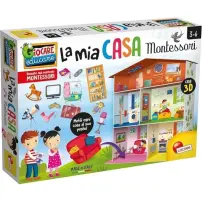 Montessori la Mia Casa Gioco Montessori 3D Casa da Montare Lisciani